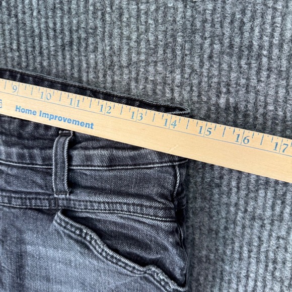 CLOSED Womens 27 Slim Jeans Black Wash Denim Made in Italy Minimalist Streetwear - Picture 7 of 11